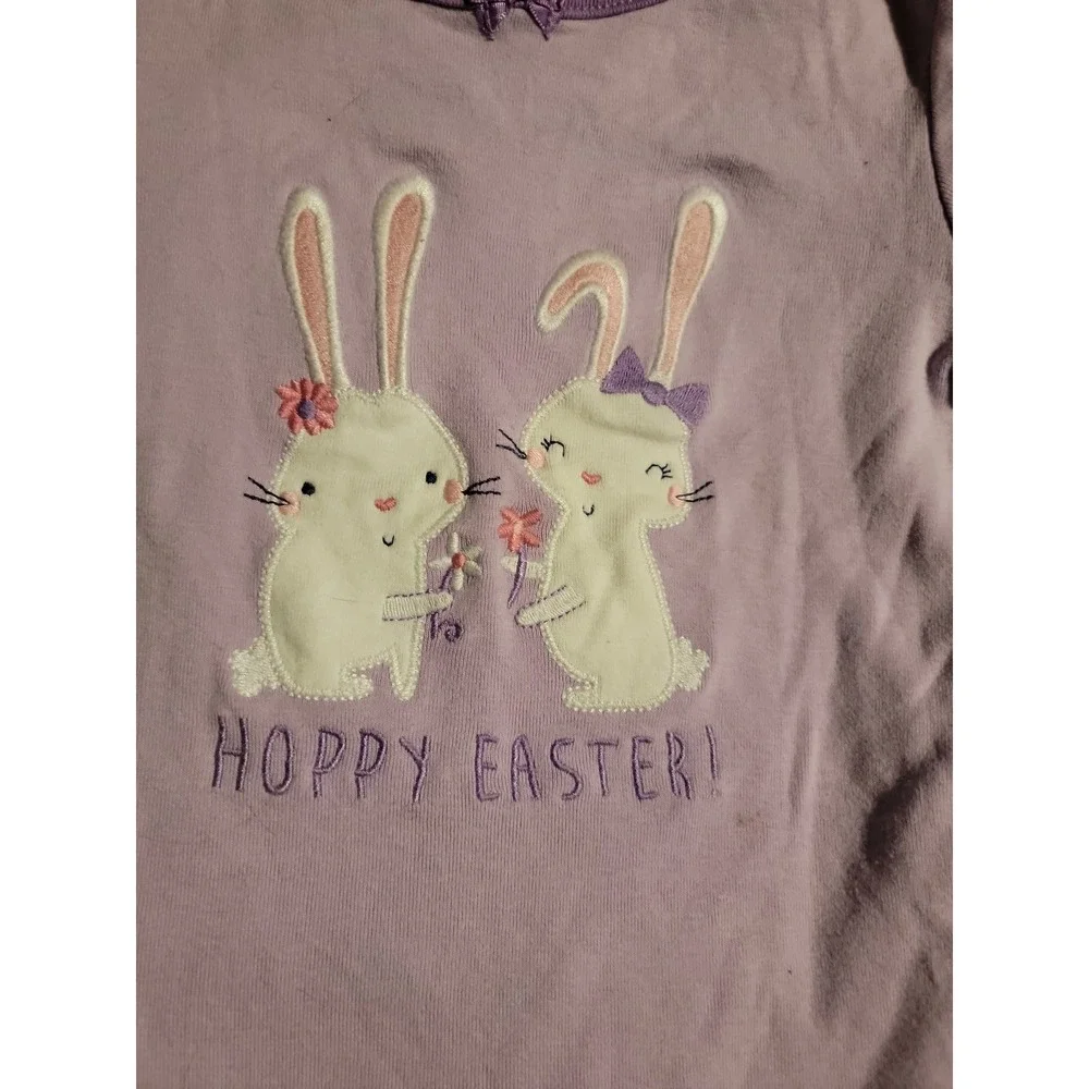 Gymboree easter bunny hoppy easter pajamas‎ gymmies size 7